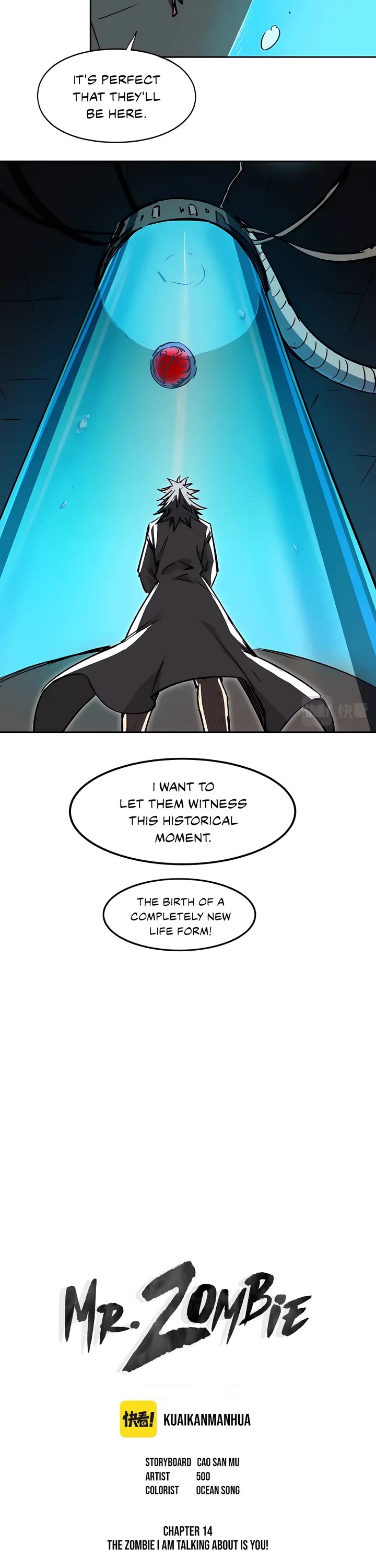 Mr. Zombie Chapter 14 page 3 - Chapter 14