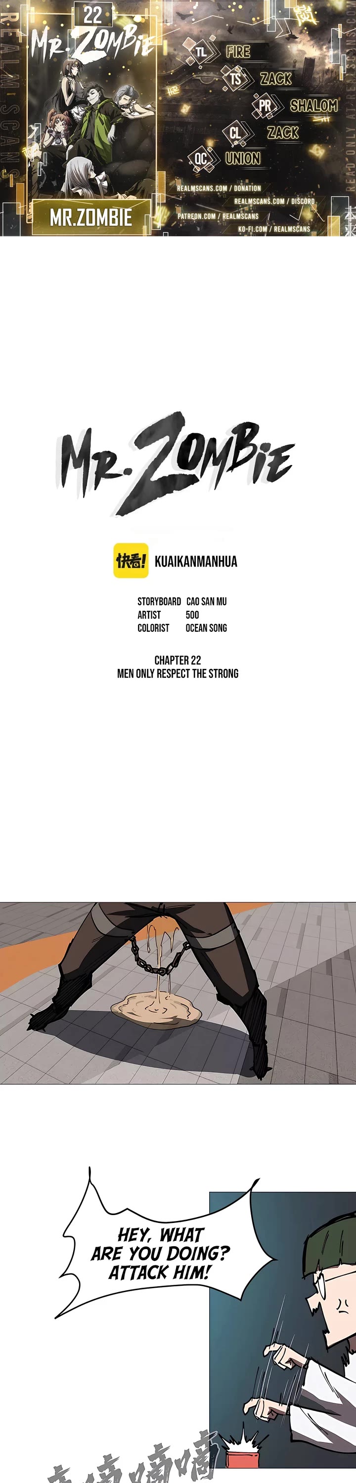 Mr. Zombie Chapter 22 page 1 - Chapter 22
