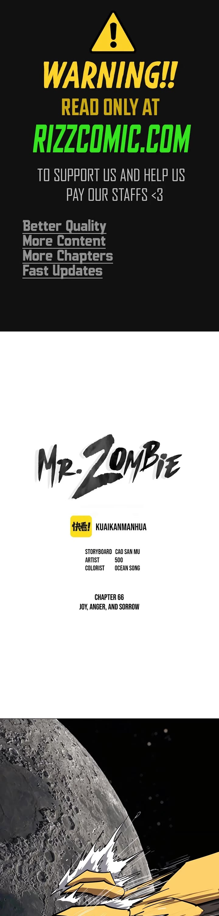 Mr. Zombie Chapter 66 page 1 - Chapter 66