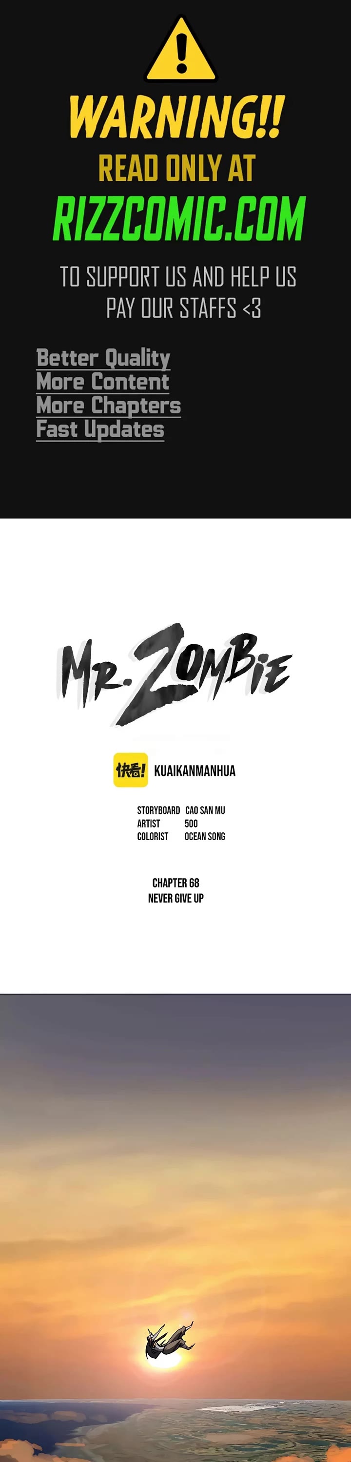 Mr. Zombie Chapter 68 page 1 - Chapter 68