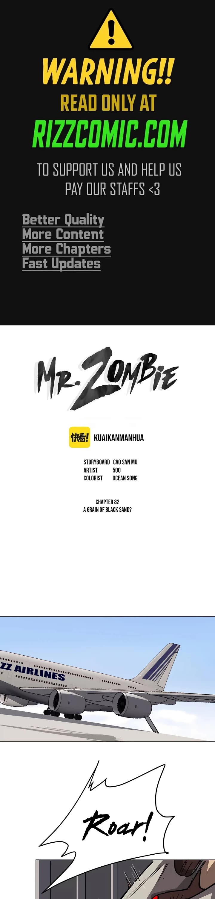Mr. Zombie Chapter 82 page 1 - Chapter 82