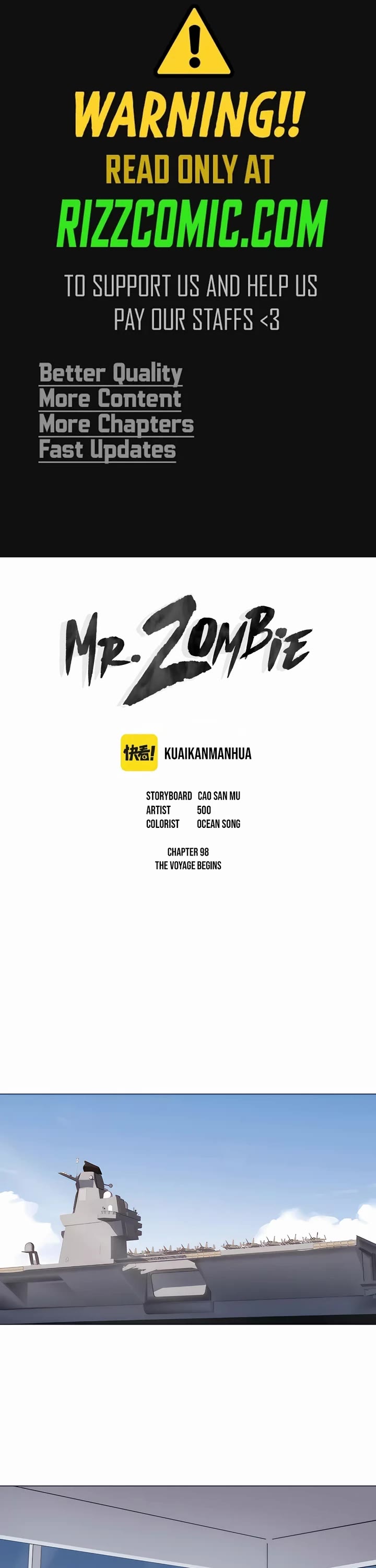 Mr. Zombie Chapter 98 page 1 - Chapter 98