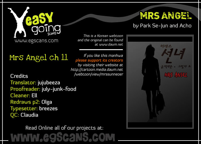 Mrs Angel Chapter 11 page 1 - Chapter 11 : Dilemma