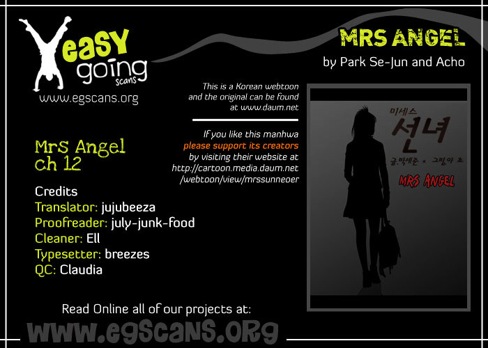 Mrs Angel Chapter 12 page 1 - Chapter 12 : Secrets and Happiness