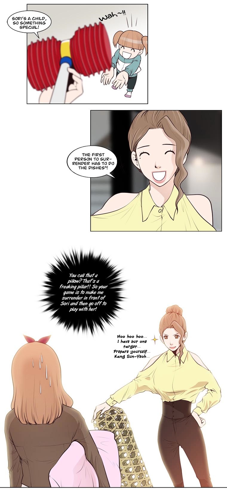 Mrs Angel Chapter 18 page 26 - Chapter 18 : Sausages Taste Best when Mashed Down with a Hammer!