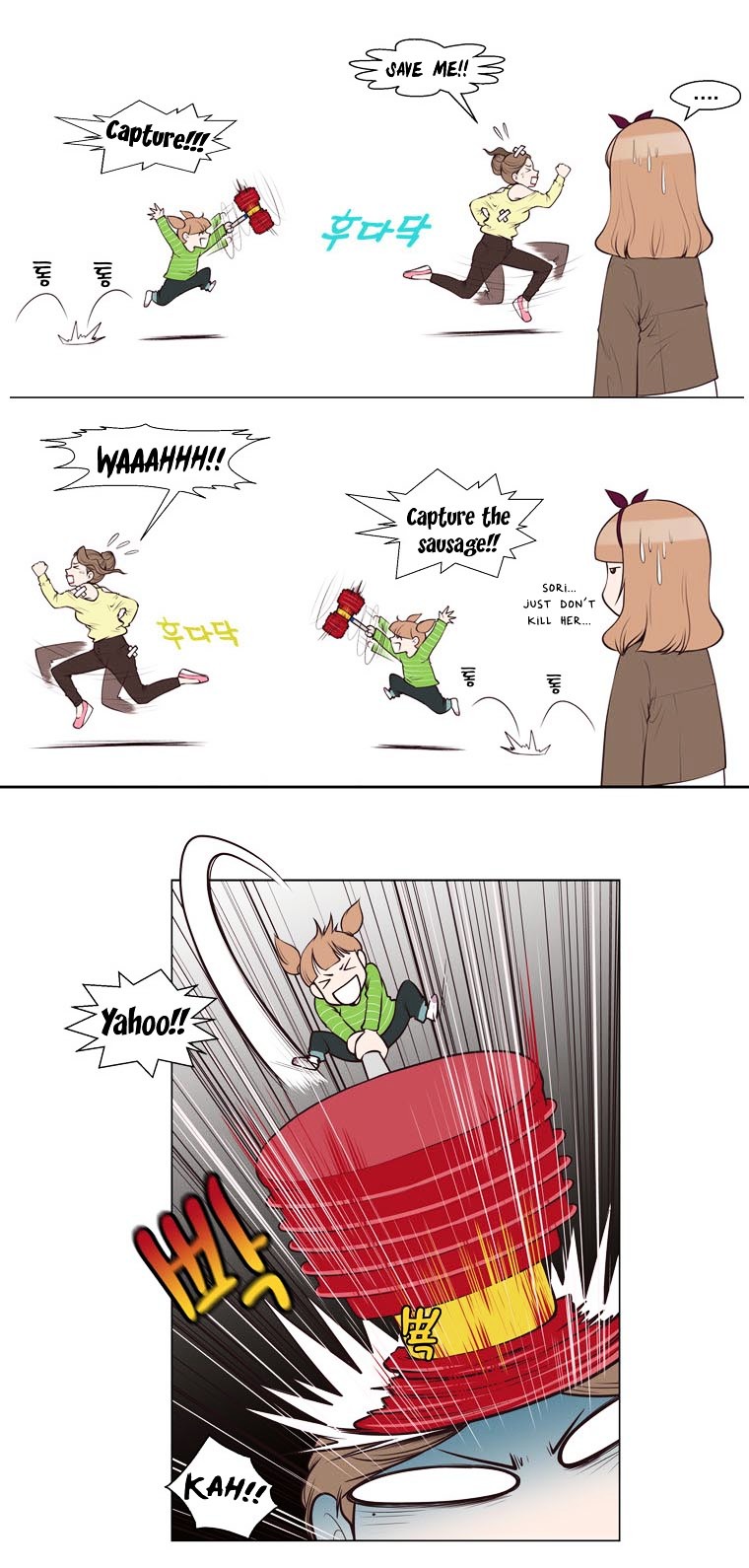 Mrs Angel Chapter 18 page 28 - Chapter 18 : Sausages Taste Best when Mashed Down with a Hammer!