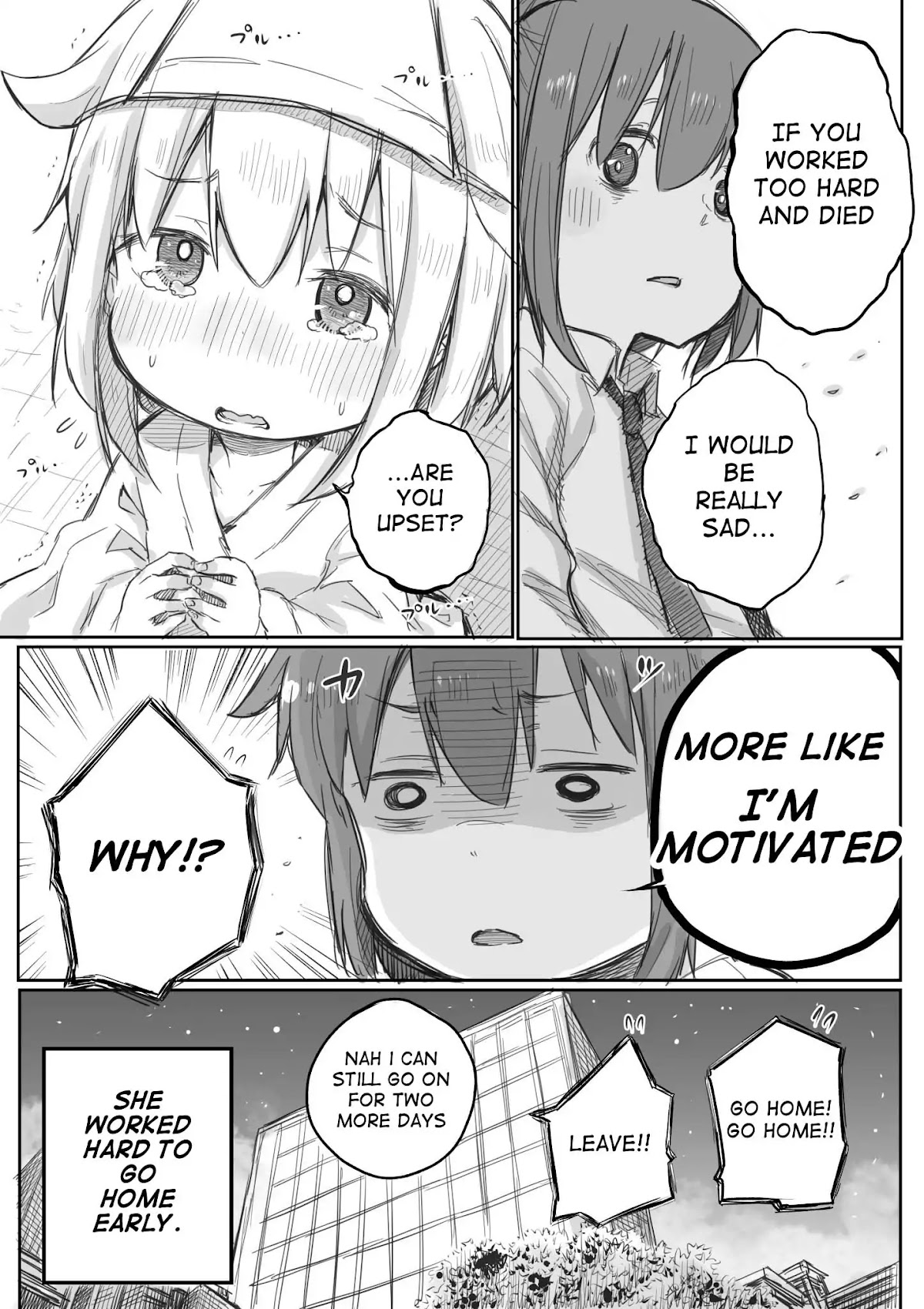 Ms. Corporate Slave Wants to be Healed by a Loli Spirit Chapter 1 page 4 - Chapter 1