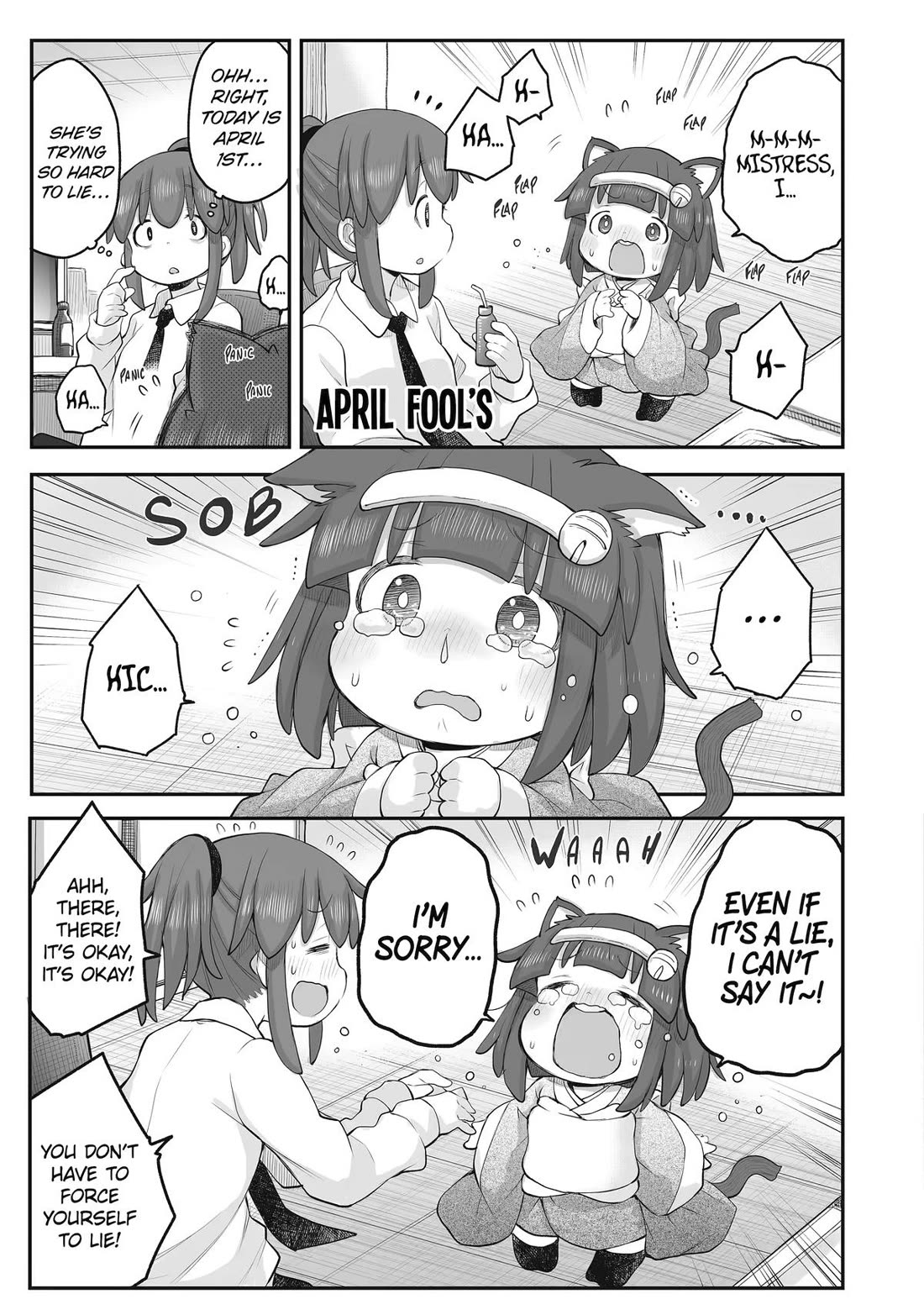 Ms. Corporate Slave Wants to be Healed by a Loli Spirit Chapter 100 page 1 - Chapter 100