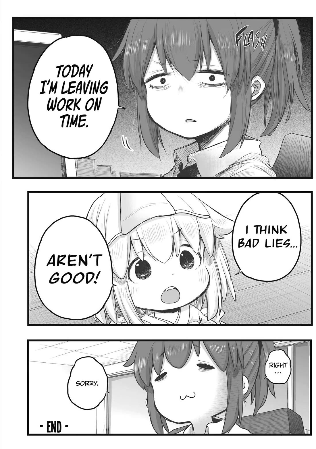 Ms. Corporate Slave Wants to be Healed by a Loli Spirit Chapter 100 page 4 - Chapter 100