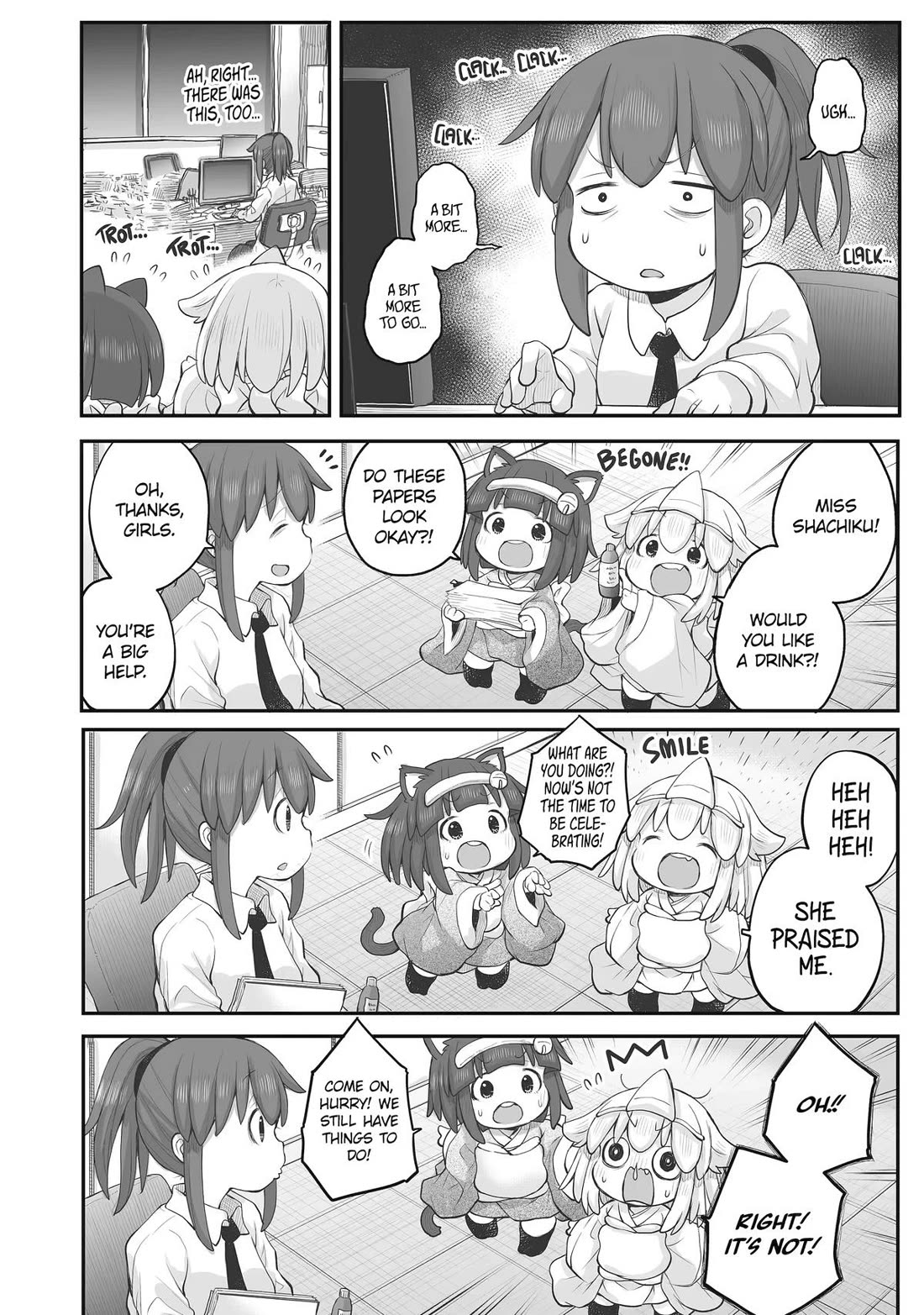 Ms. Corporate Slave Wants to be Healed by a Loli Spirit Chapter 102 page 10 - Chapter 102