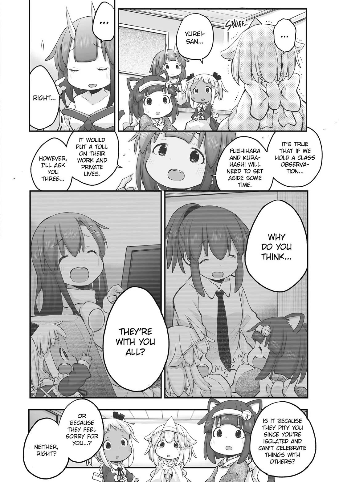 Ms. Corporate Slave Wants to be Healed by a Loli Spirit Chapter 102 page 4 - Chapter 102