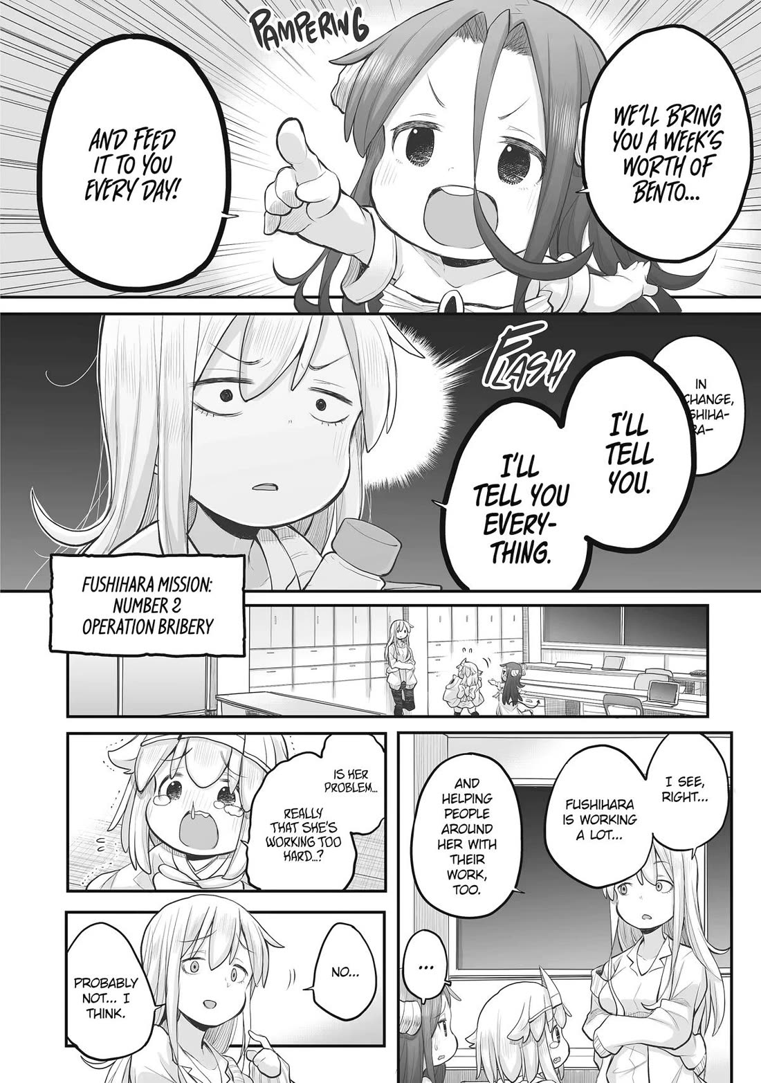 Ms. Corporate Slave Wants to be Healed by a Loli Spirit Chapter 104 page 10 - Chapter 104