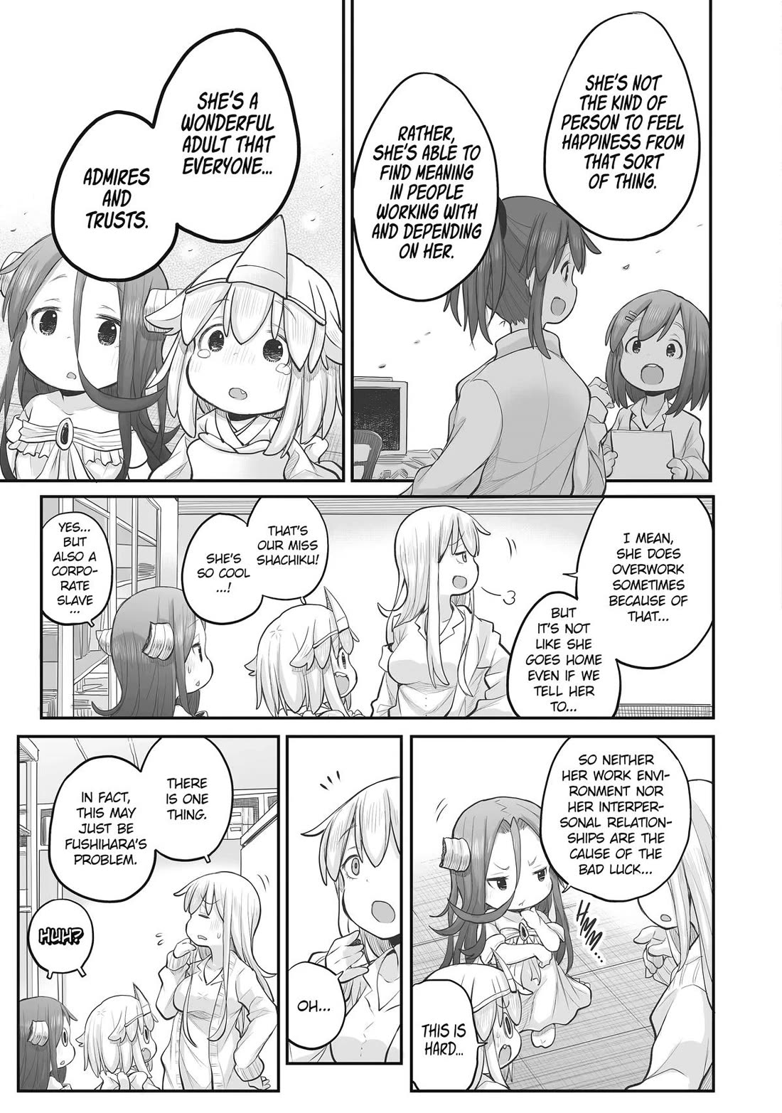 Ms. Corporate Slave Wants to be Healed by a Loli Spirit Chapter 104 page 11 - Chapter 104