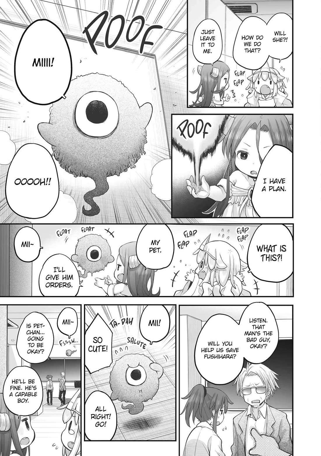 Ms. Corporate Slave Wants to be Healed by a Loli Spirit Chapter 104 page 13 - Chapter 104