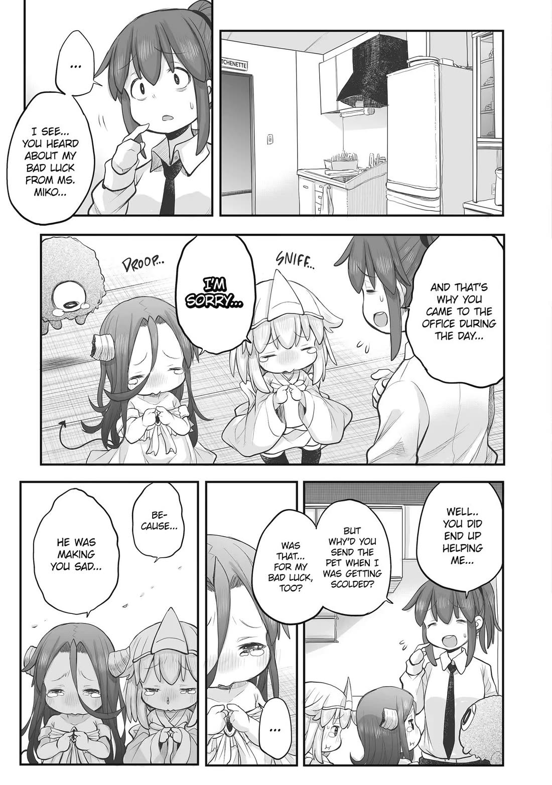 Ms. Corporate Slave Wants to be Healed by a Loli Spirit Chapter 104 page 15 - Chapter 104