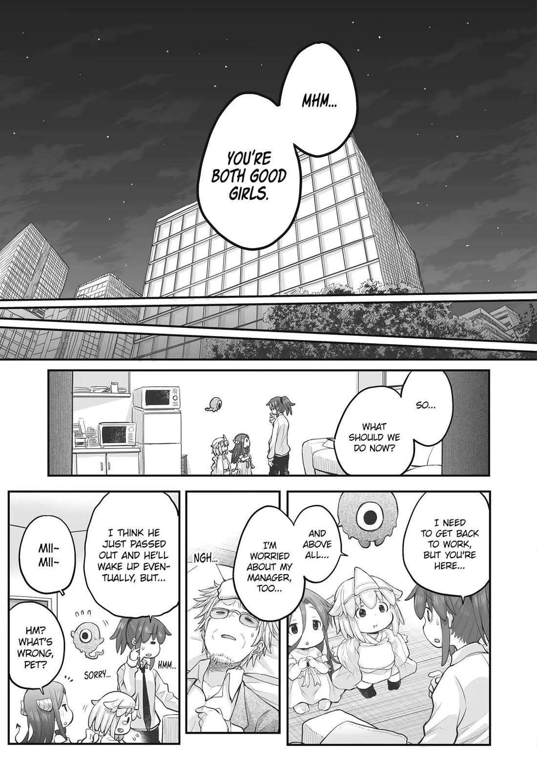 Ms. Corporate Slave Wants to be Healed by a Loli Spirit Chapter 104 page 19 - Chapter 104