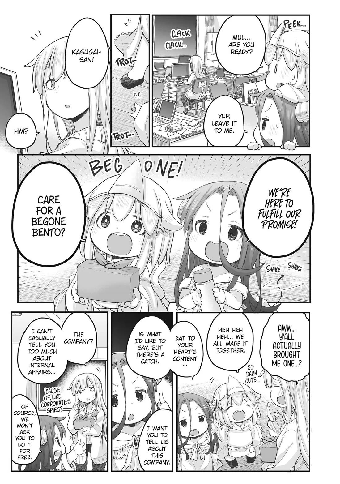 Ms. Corporate Slave Wants to be Healed by a Loli Spirit Chapter 104 page 9 - Chapter 104