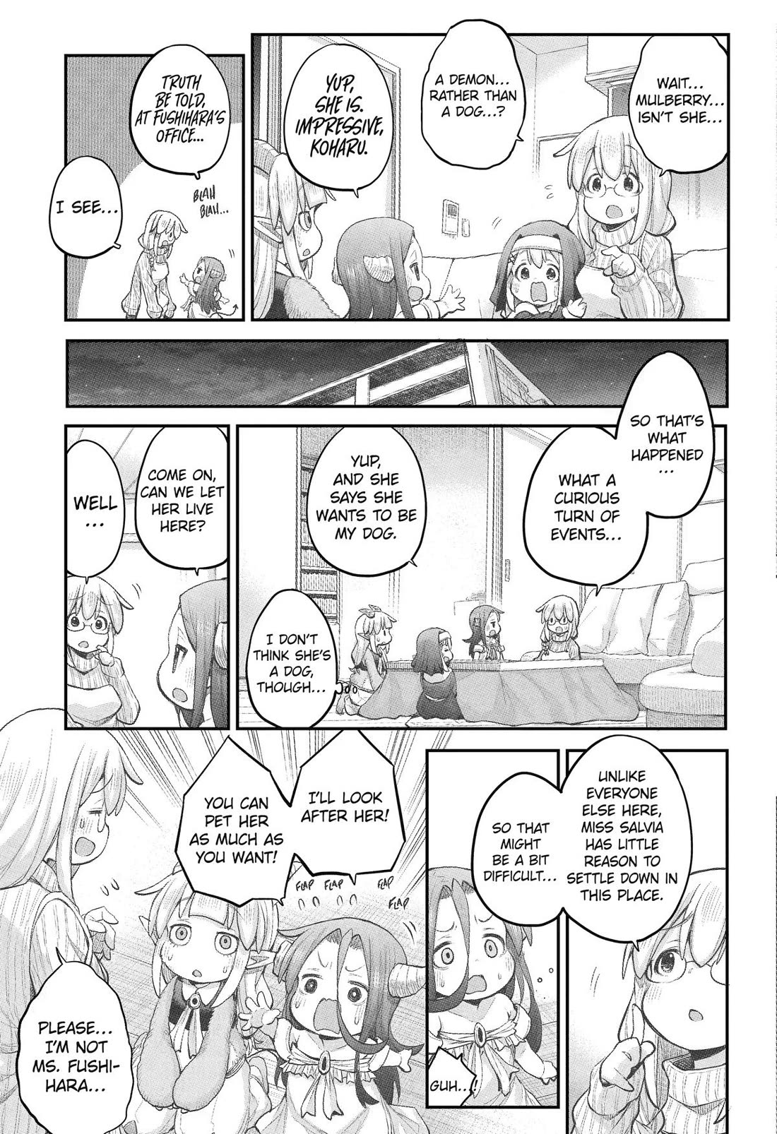 Ms. Corporate Slave Wants to be Healed by a Loli Spirit Chapter 105 page 3 - Chapter 105