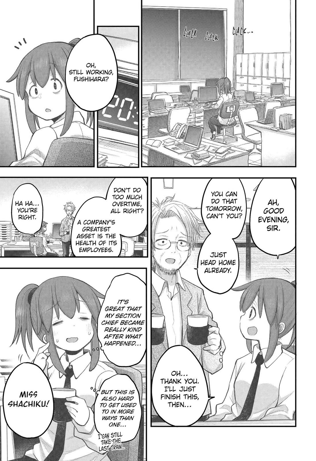 Ms. Corporate Slave Wants to be Healed by a Loli Spirit Chapter 107 page 1 - Chapter 107