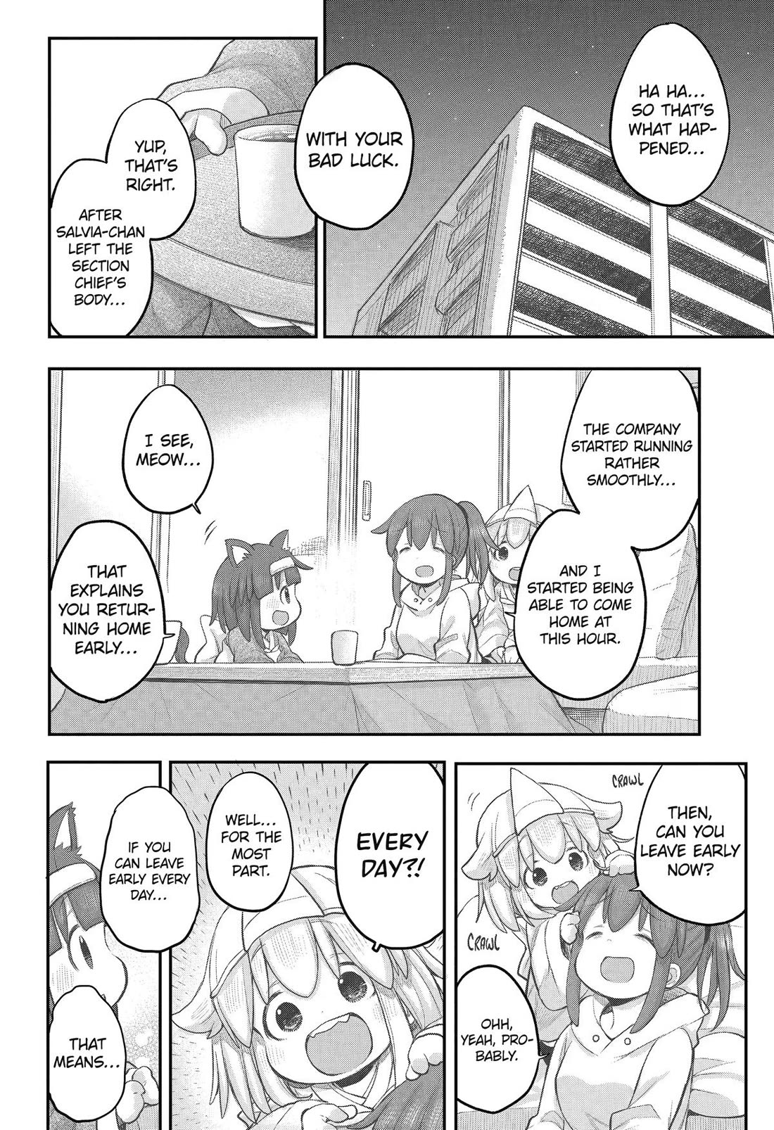 Ms. Corporate Slave Wants to be Healed by a Loli Spirit Chapter 107 page 4 - Chapter 107