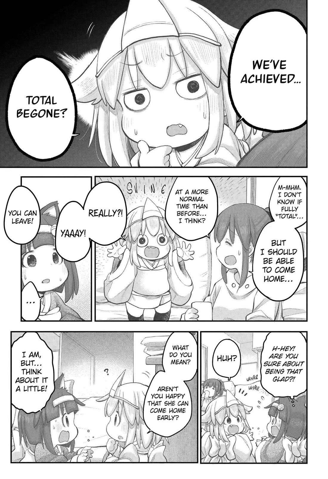 Ms. Corporate Slave Wants to be Healed by a Loli Spirit Chapter 107 page 5 - Chapter 107