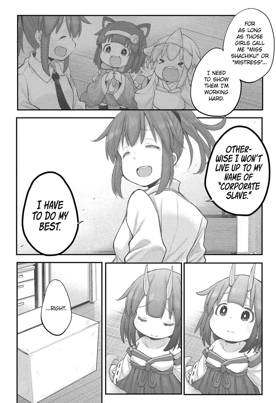 Ms. Corporate Slave Wants to be Healed by a Loli Spirit Chapter 108 page 17 - Chapter 108
