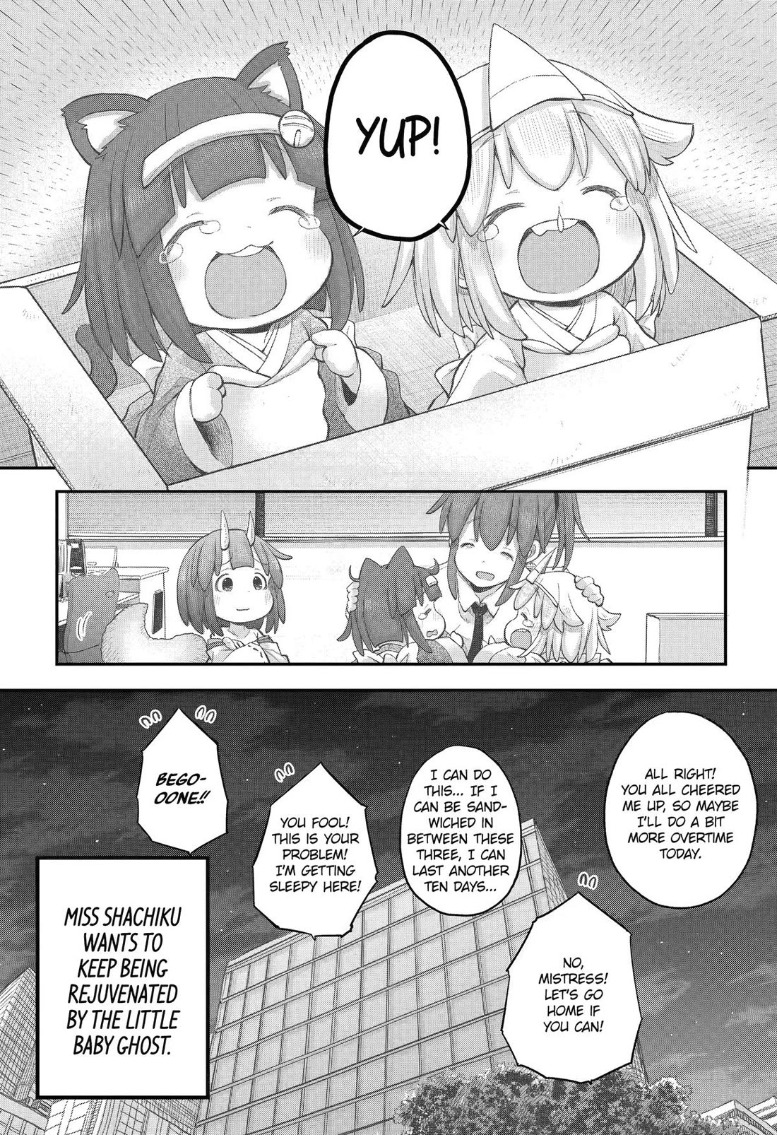 Ms. Corporate Slave Wants to be Healed by a Loli Spirit Chapter 108 page 21 - Chapter 108