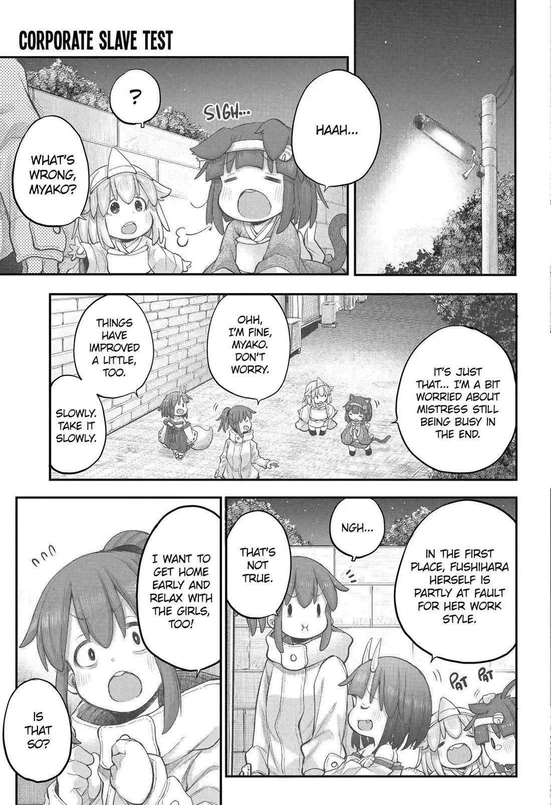 Ms. Corporate Slave Wants to be Healed by a Loli Spirit Chapter 108 page 22 - Chapter 108