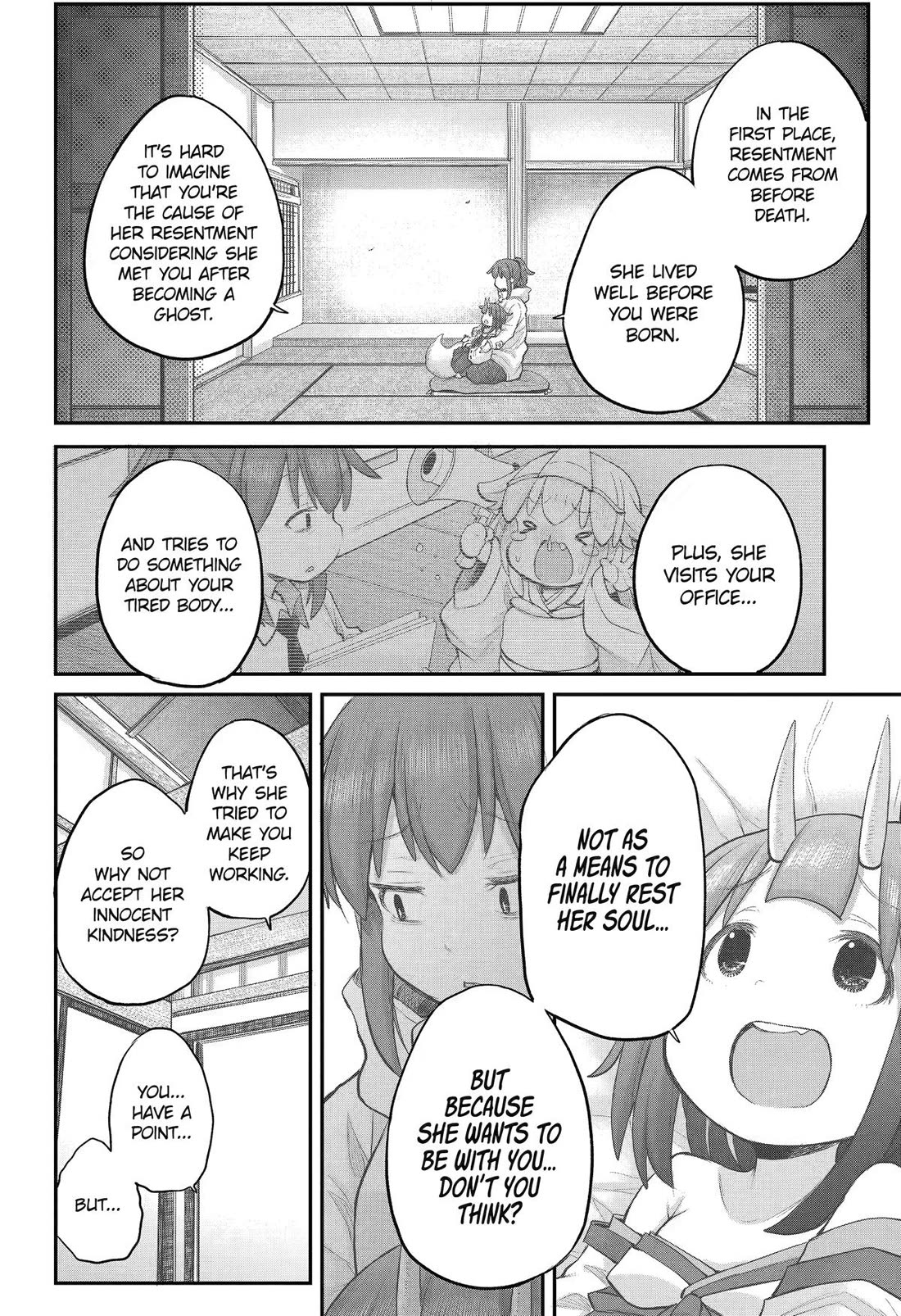 Ms. Corporate Slave Wants to be Healed by a Loli Spirit Chapter 108 page 5 - Chapter 108
