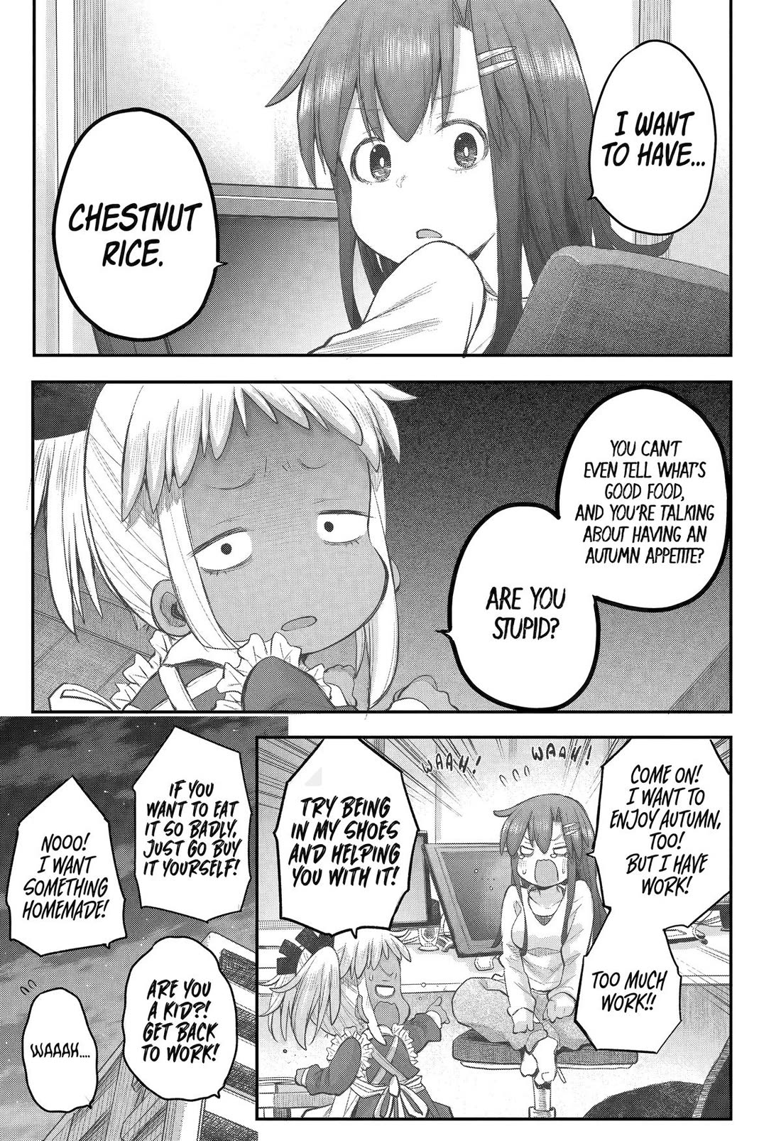 Ms. Corporate Slave Wants to be Healed by a Loli Spirit Chapter 112 page 1 - Chapter 112