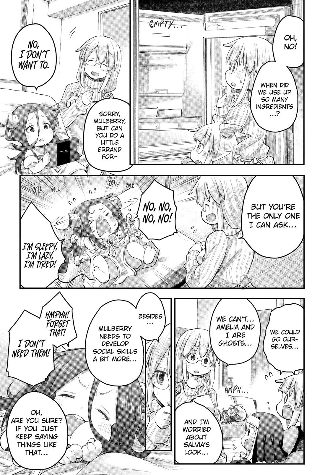 Ms. Corporate Slave Wants to be Healed by a Loli Spirit Chapter 114 page 1 - Chapter 114