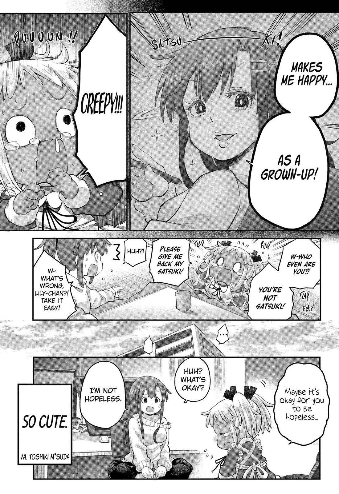 Ms. Corporate Slave Wants to be Healed by a Loli Spirit Chapter 115 page 10 - Chapter 115