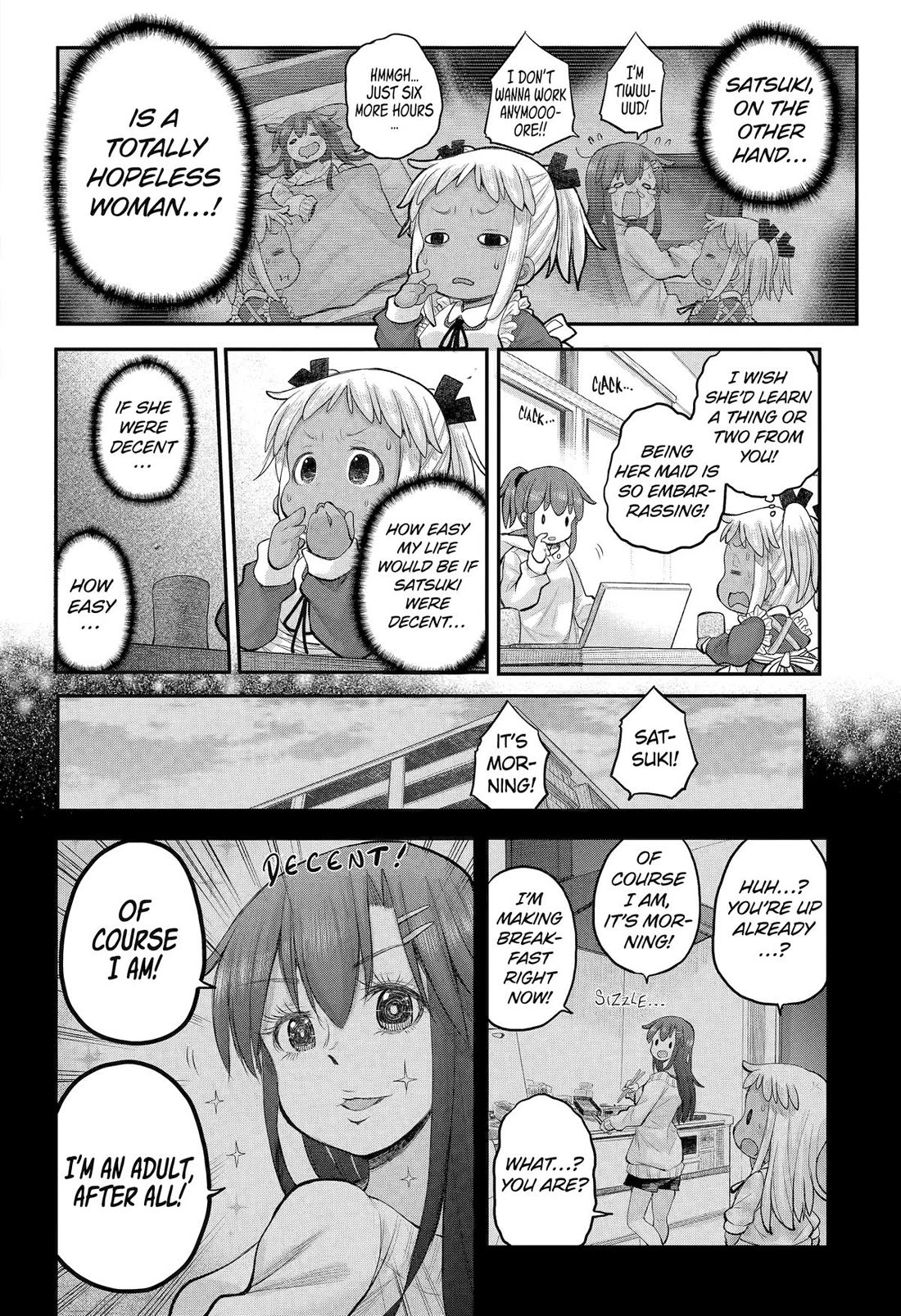 Ms. Corporate Slave Wants to be Healed by a Loli Spirit Chapter 115 page 8 - Chapter 115