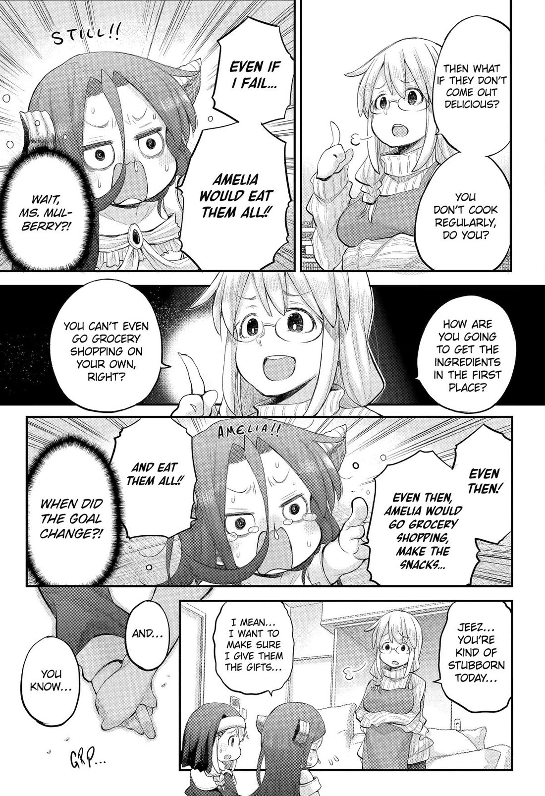 Ms. Corporate Slave Wants to be Healed by a Loli Spirit Chapter 118 page 12 - Chapter 118