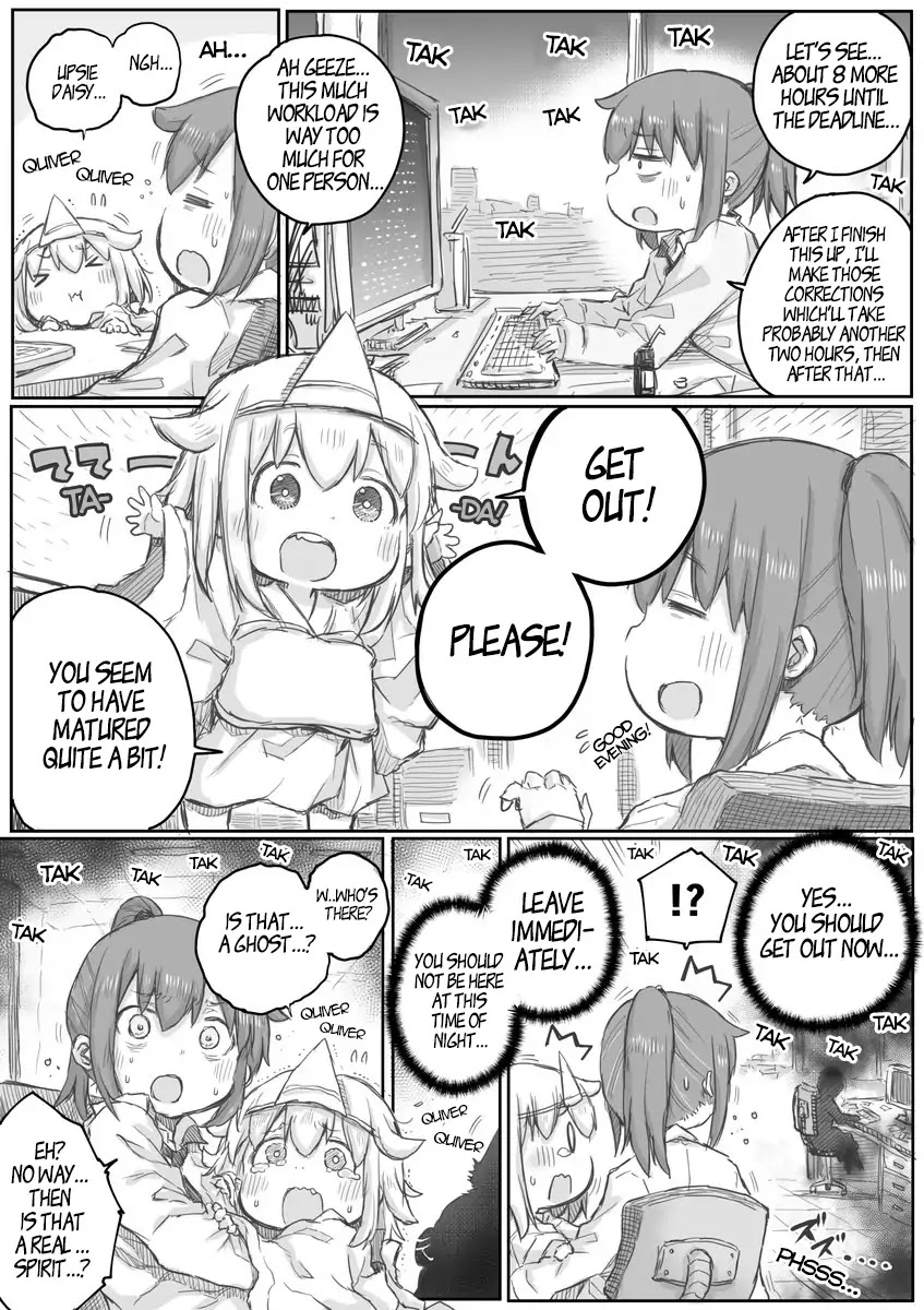 Ms. Corporate Slave Wants to be Healed by a Loli Spirit Chapter 12 page 1 - Chapter 12