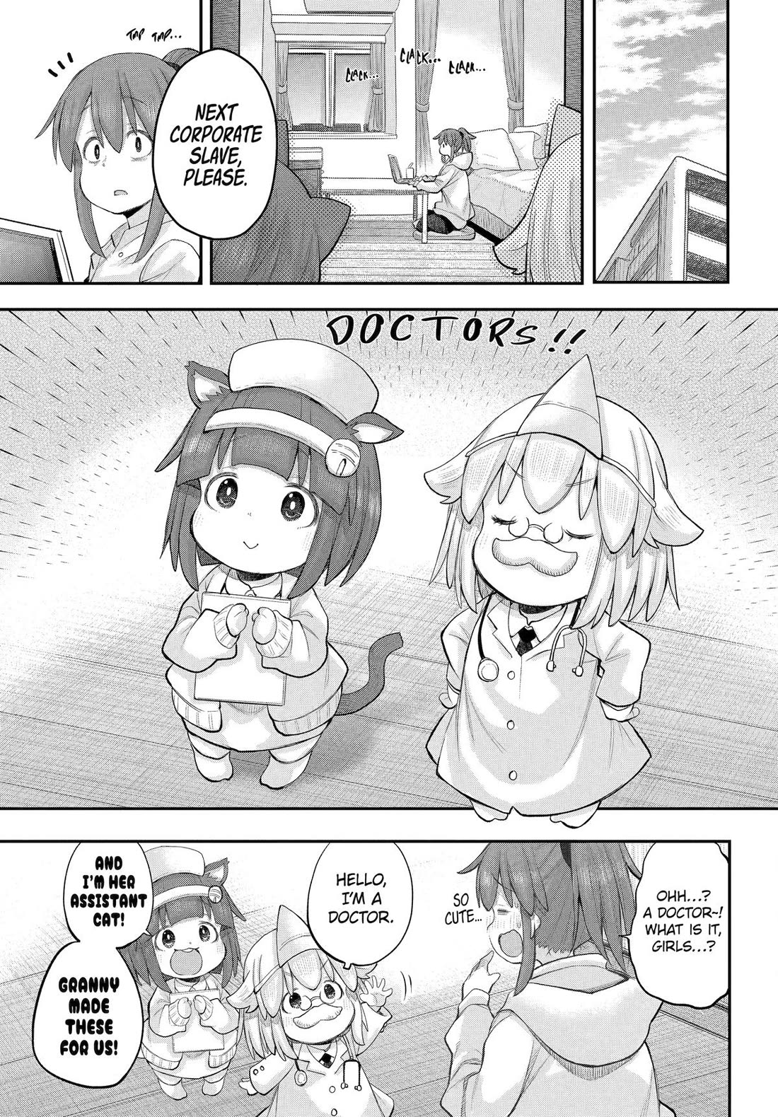 Ms. Corporate Slave Wants to be Healed by a Loli Spirit Chapter 121 page 3 - Chapter 121