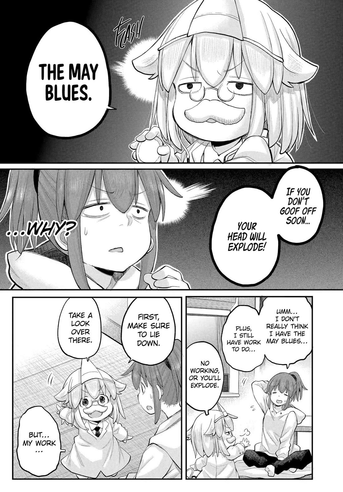 Ms. Corporate Slave Wants to be Healed by a Loli Spirit Chapter 121 page 5 - Chapter 121