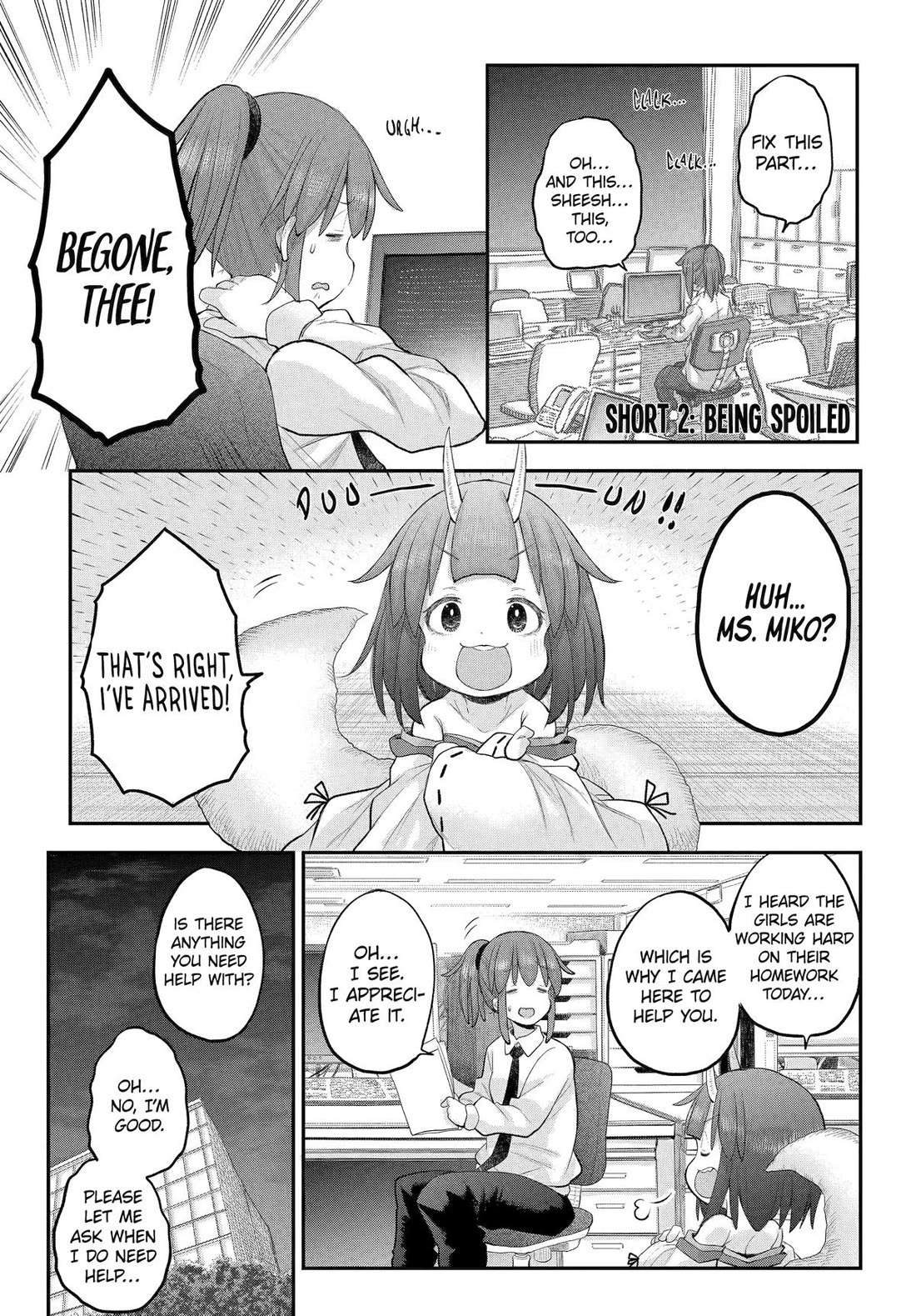 Ms. Corporate Slave Wants to be Healed by a Loli Spirit Chapter 122 page 10 - Chapter 122