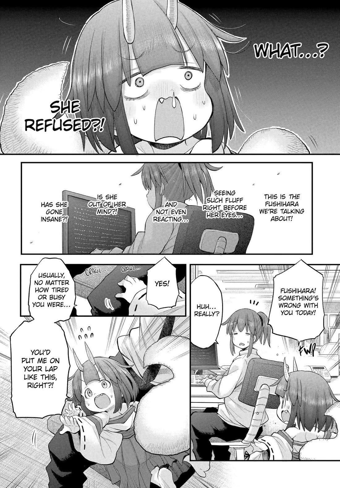Ms. Corporate Slave Wants to be Healed by a Loli Spirit Chapter 122 page 13 - Chapter 122