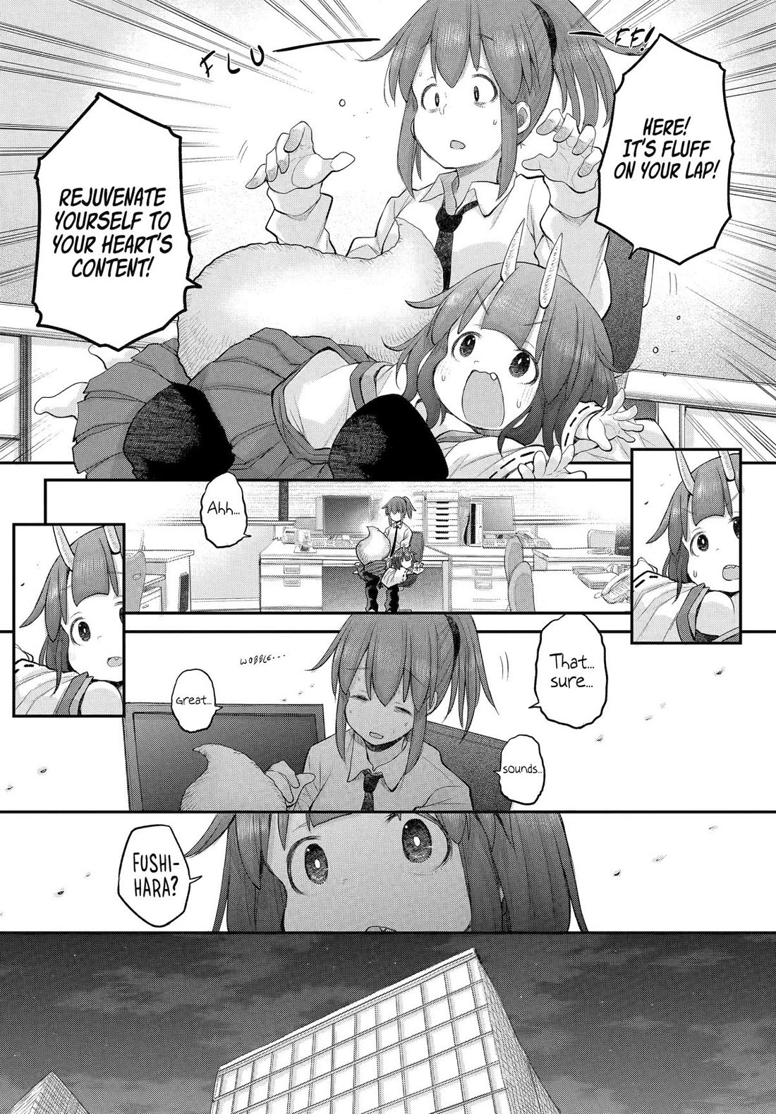 Ms. Corporate Slave Wants to be Healed by a Loli Spirit Chapter 122 page 14 - Chapter 122