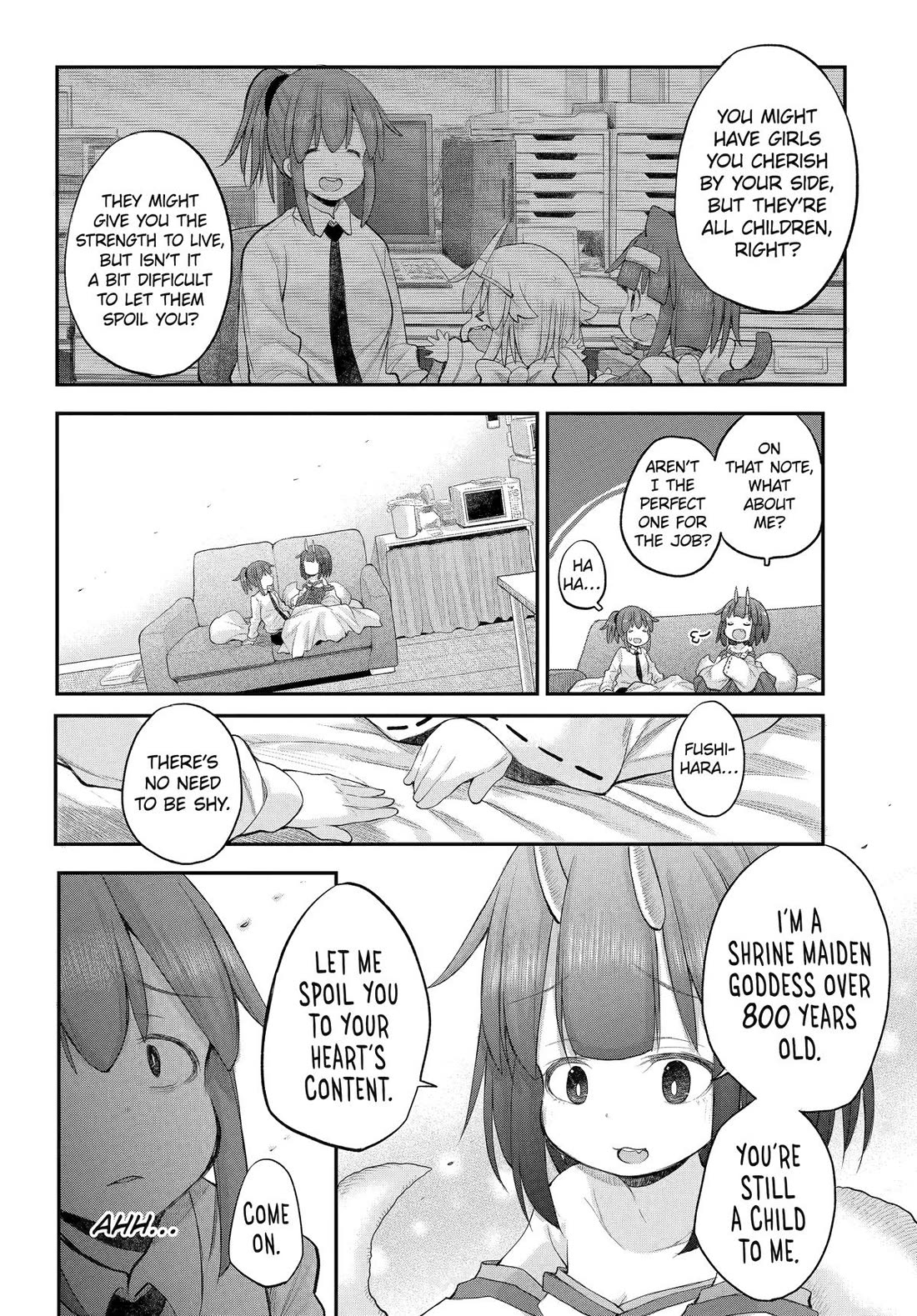 Ms. Corporate Slave Wants to be Healed by a Loli Spirit Chapter 122 page 17 - Chapter 122