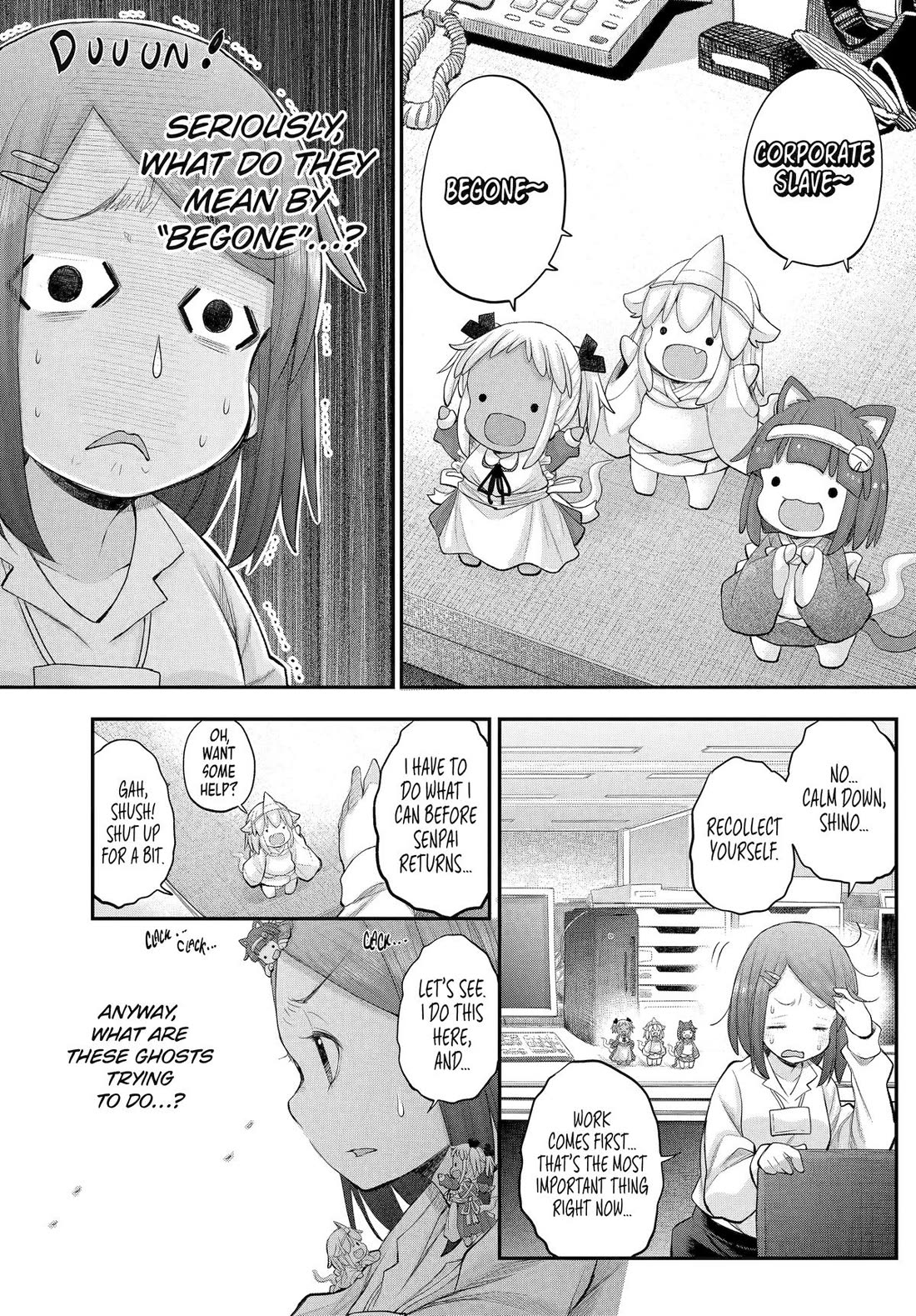 Ms. Corporate Slave Wants to be Healed by a Loli Spirit Chapter 124 page 12 - Chapter 124