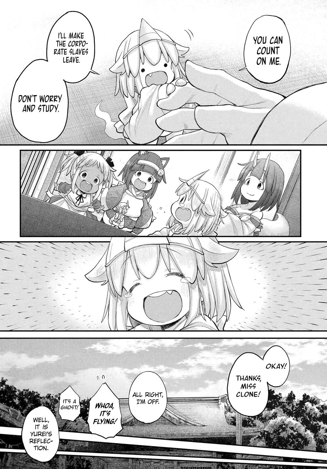 Ms. Corporate Slave Wants to be Healed by a Loli Spirit Chapter 124 page 8 - Chapter 124