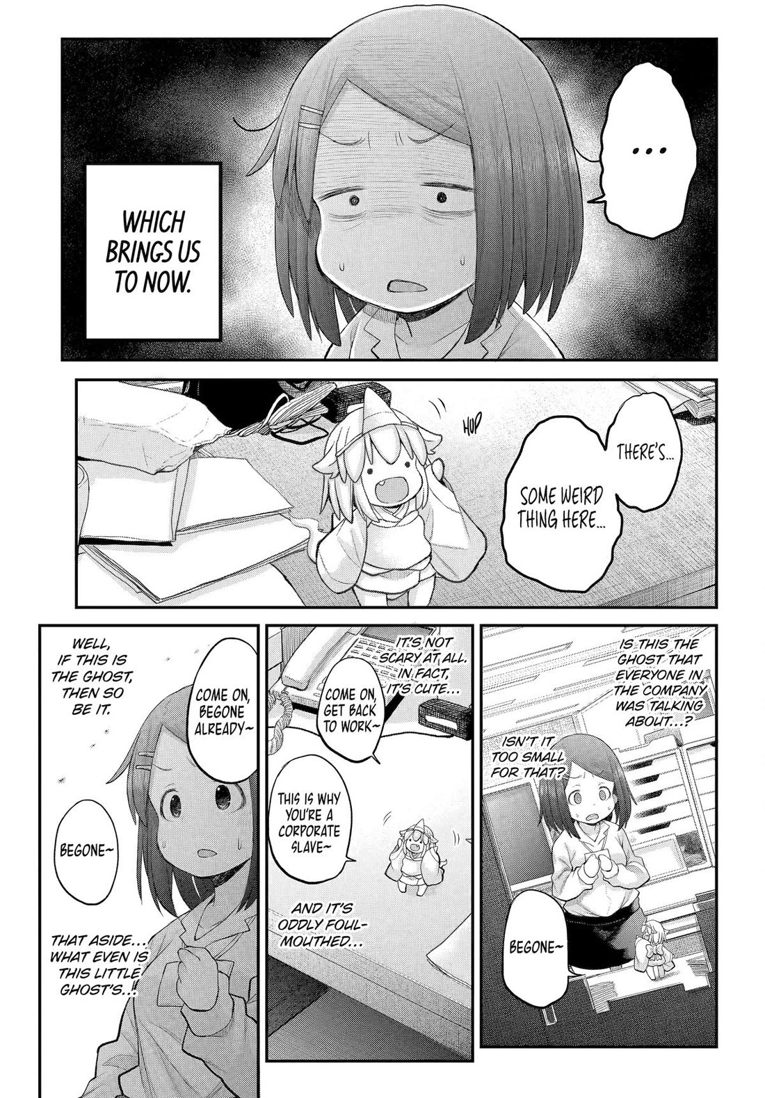 Ms. Corporate Slave Wants to be Healed by a Loli Spirit Chapter 124 page 9 - Chapter 124