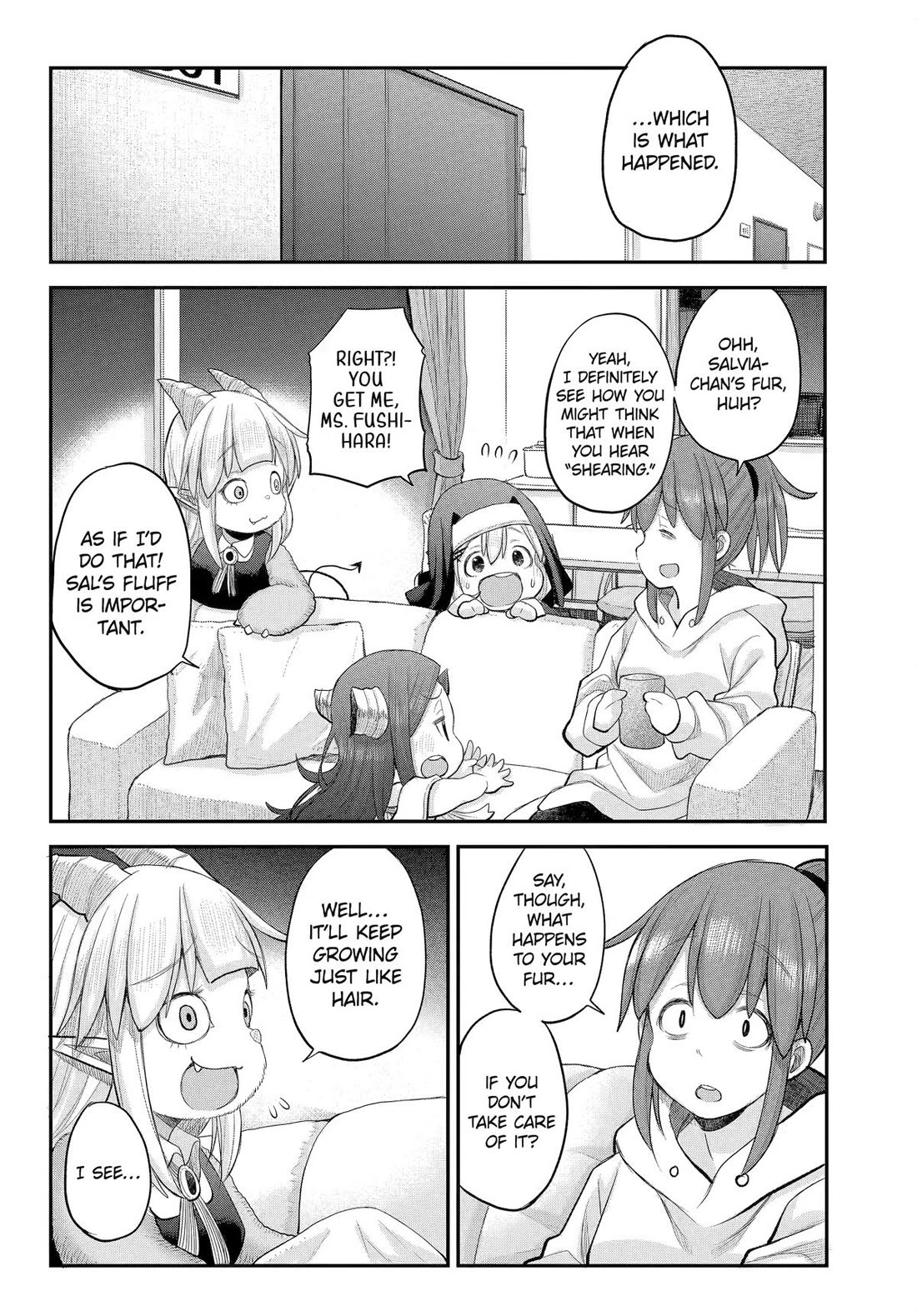 Ms. Corporate Slave Wants to be Healed by a Loli Spirit Chapter 125 page 10 - Chapter 125