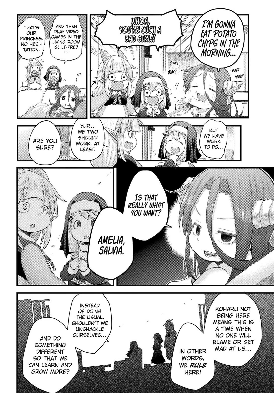 Ms. Corporate Slave Wants to be Healed by a Loli Spirit Chapter 127 page 10 - Chapter 127