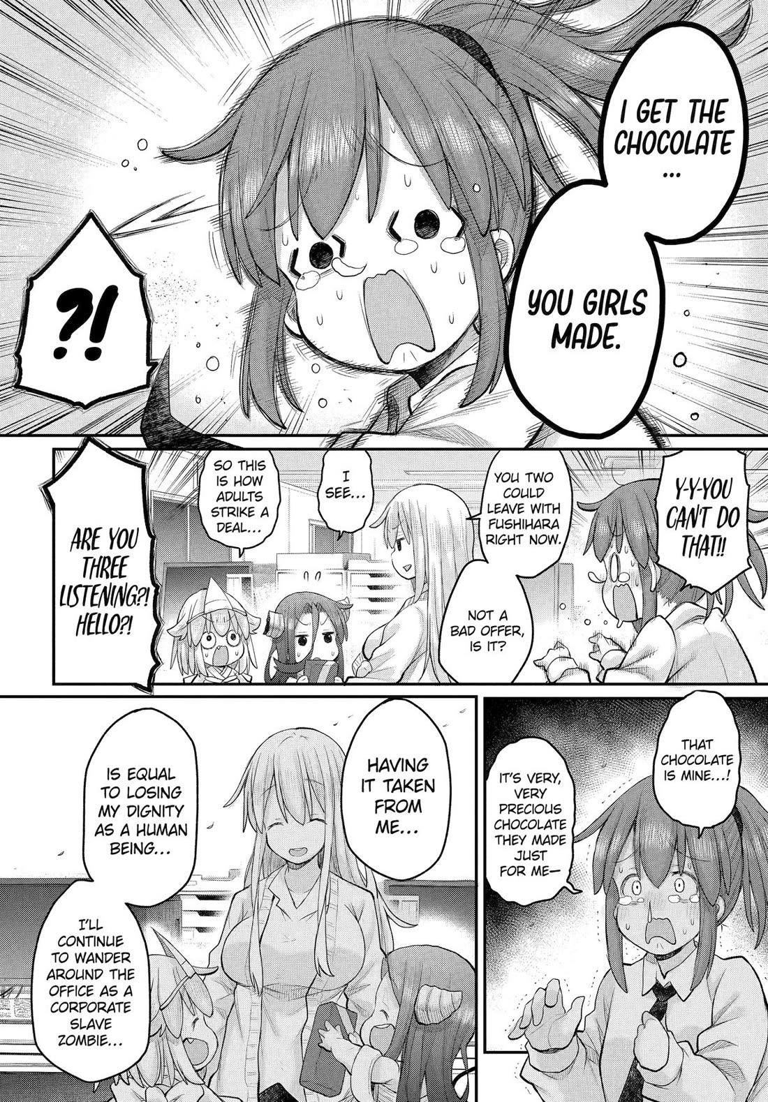 Ms. Corporate Slave Wants to be Healed by a Loli Spirit Chapter 129 page 12 - Chapter 129