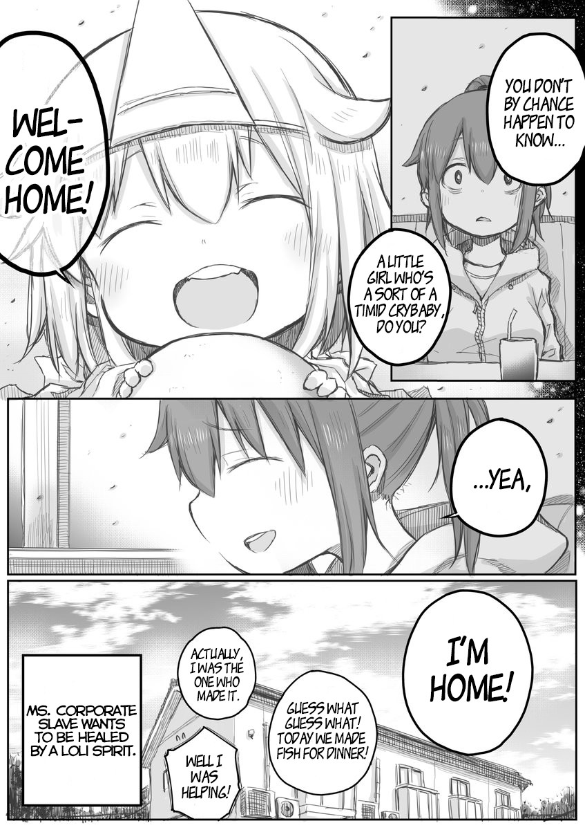 Ms. Corporate Slave Wants to be Healed by a Loli Spirit Chapter 13 page 4 - Chapter 13