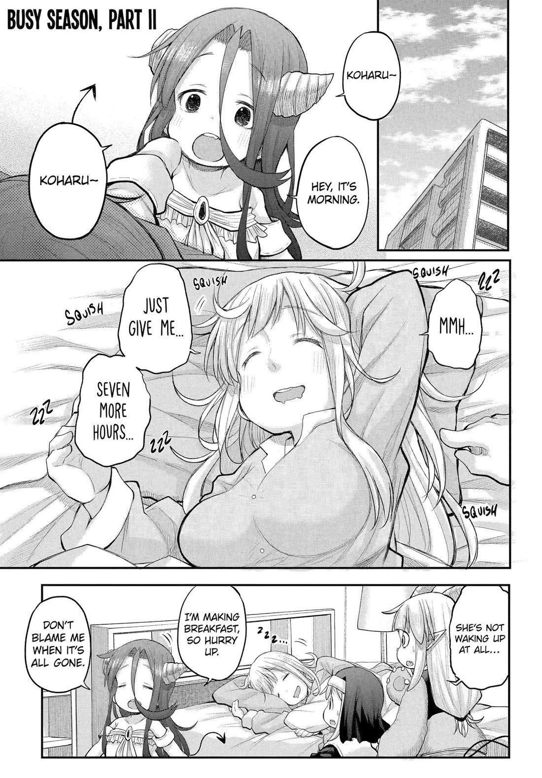 Ms. Corporate Slave Wants to be Healed by a Loli Spirit Chapter 133 page 11 - Chapter 133