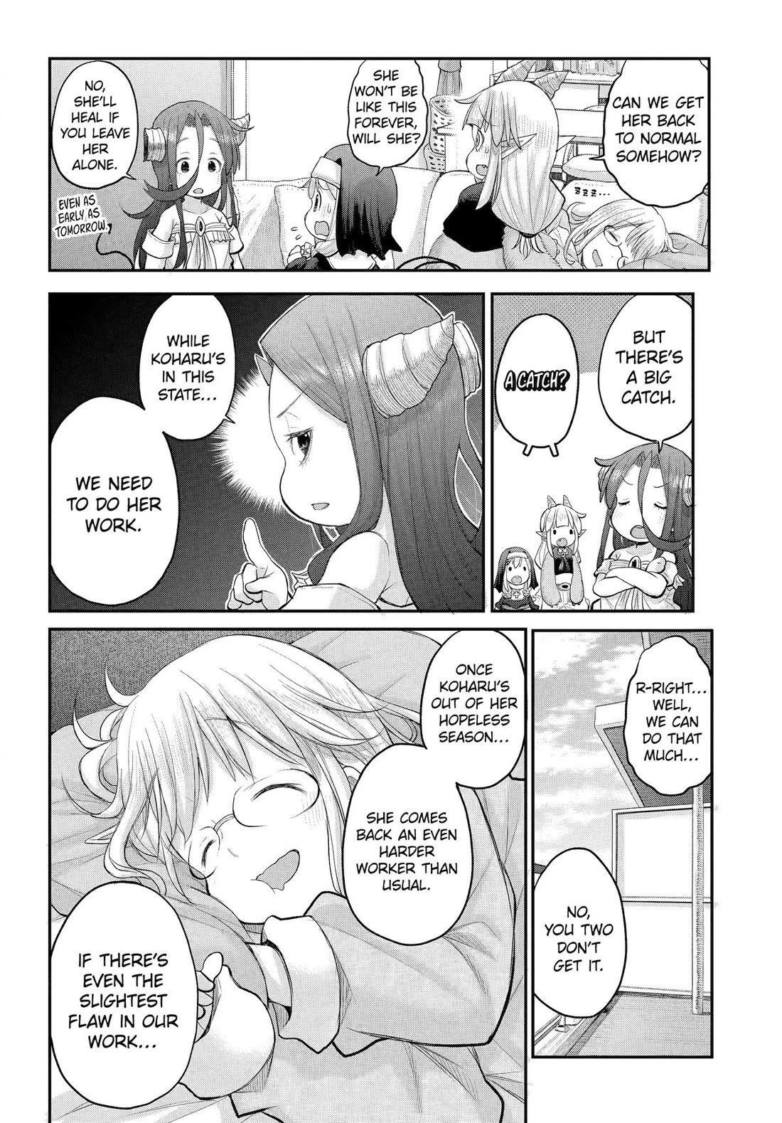 Ms. Corporate Slave Wants to be Healed by a Loli Spirit Chapter 133 page 14 - Chapter 133